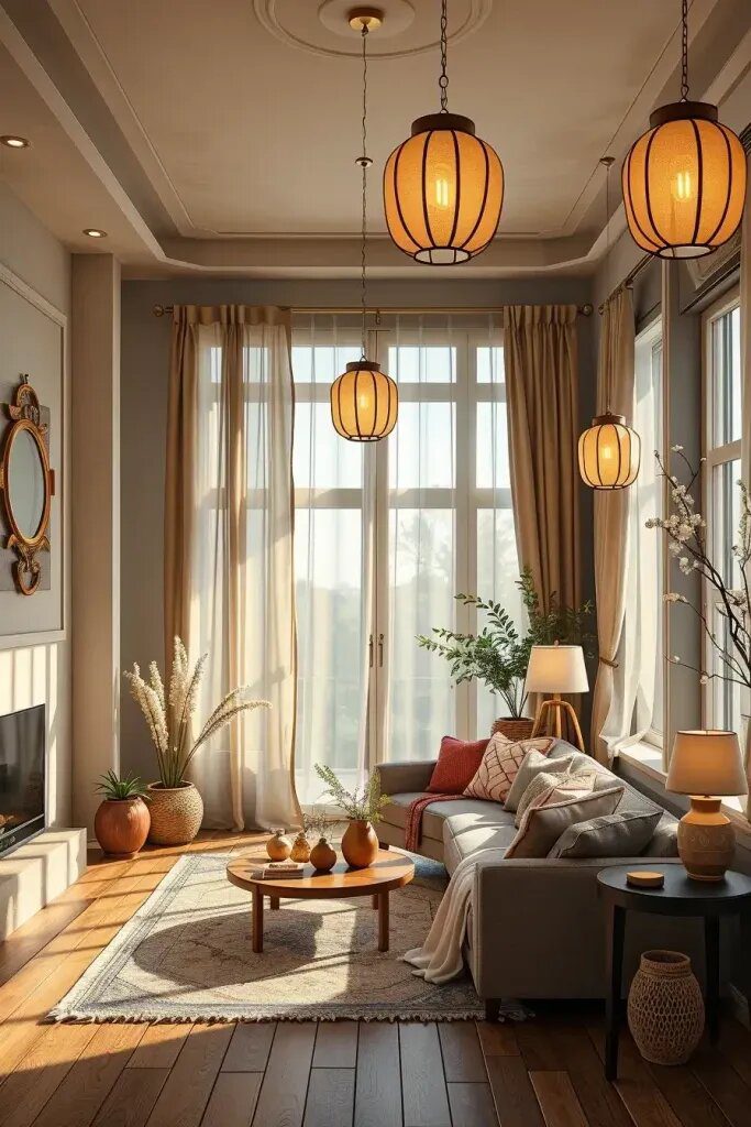14. Balancing Light and Shadow in Japandi Rooms