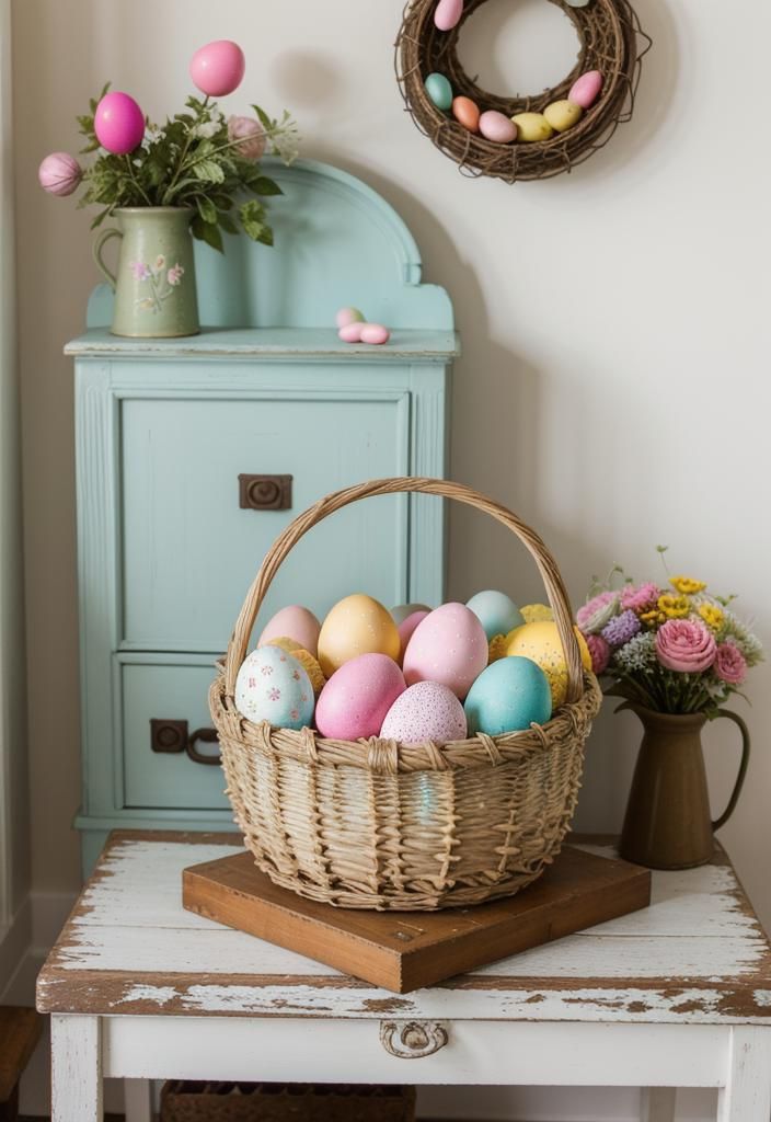 12. How to Refresh a Retro Easter Basket - photo 2