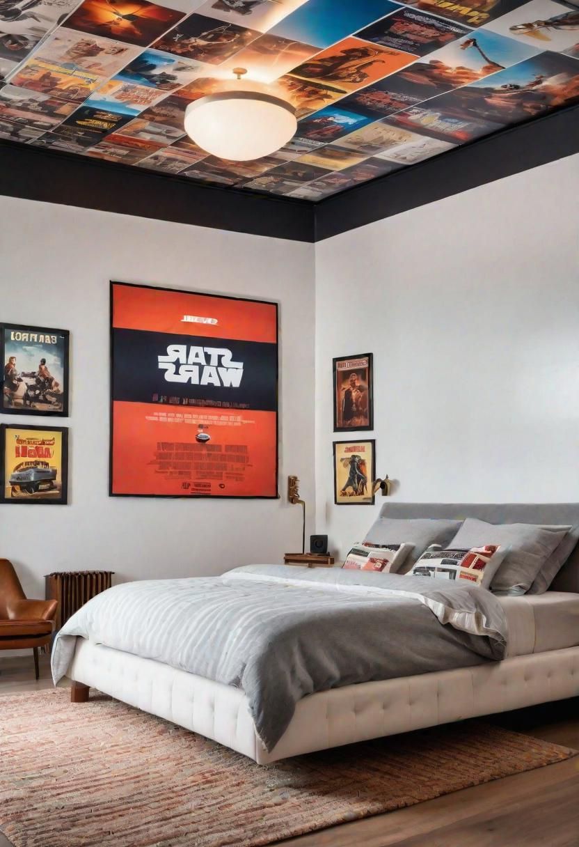 25. Movie-Inspired Cinematic Teen Bedroom