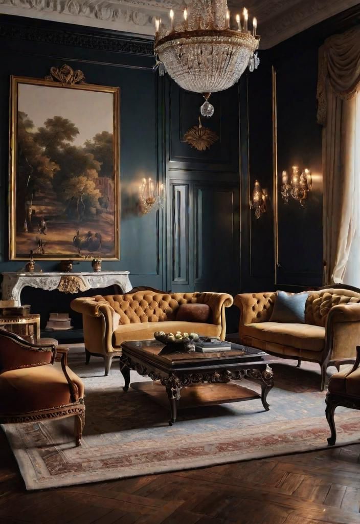 8. Classic Living Room Design