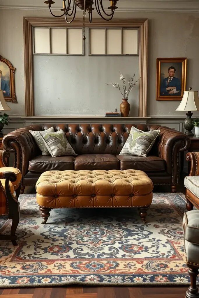 Worn Leather and Tufted Upholstery Classics - photo 2