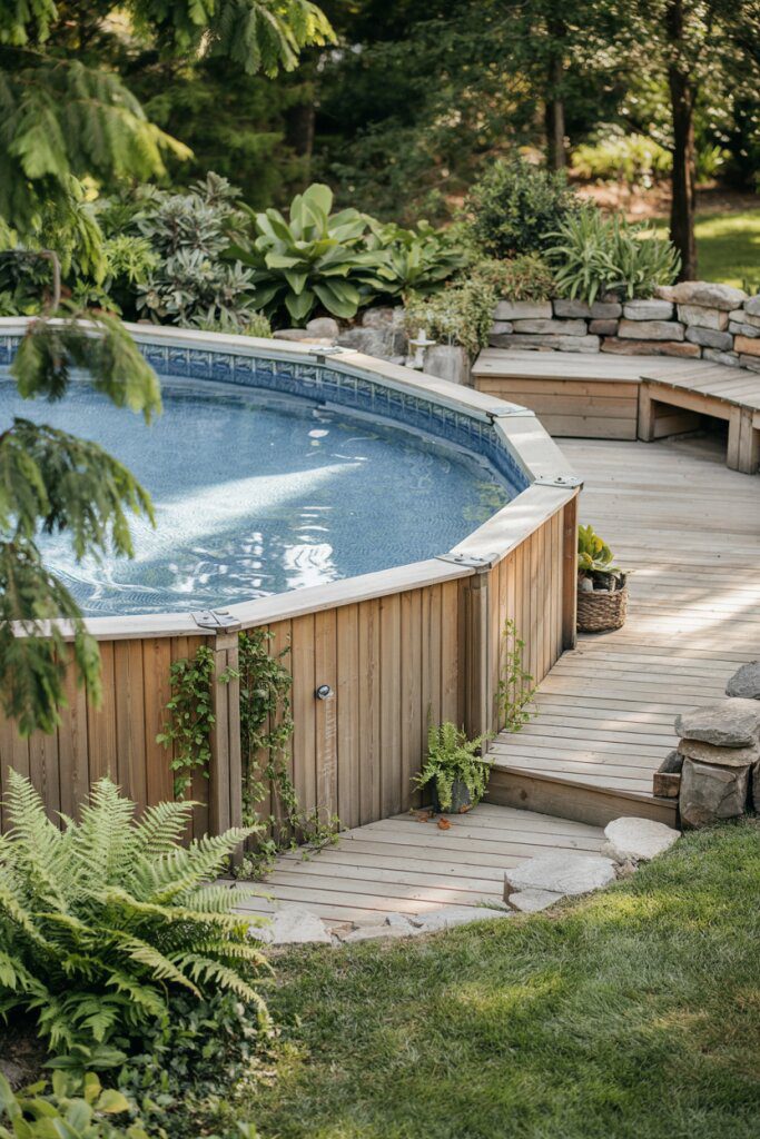 17. Semi-Sunken Deck Surrounded by Greenery - photo 2