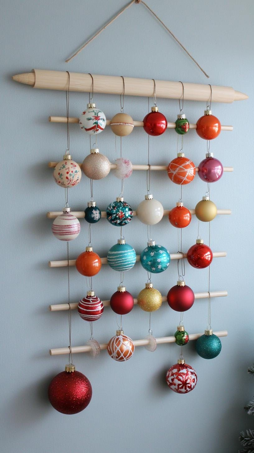 7. Wall-mounted atomic shape ornament display - photo 3