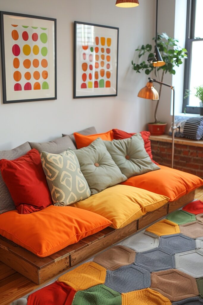 28. Floor Pillows for Flexible Seating