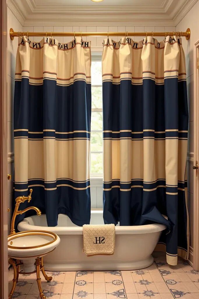 Refined Patterns for Elegant Shower Curtains - photo 2