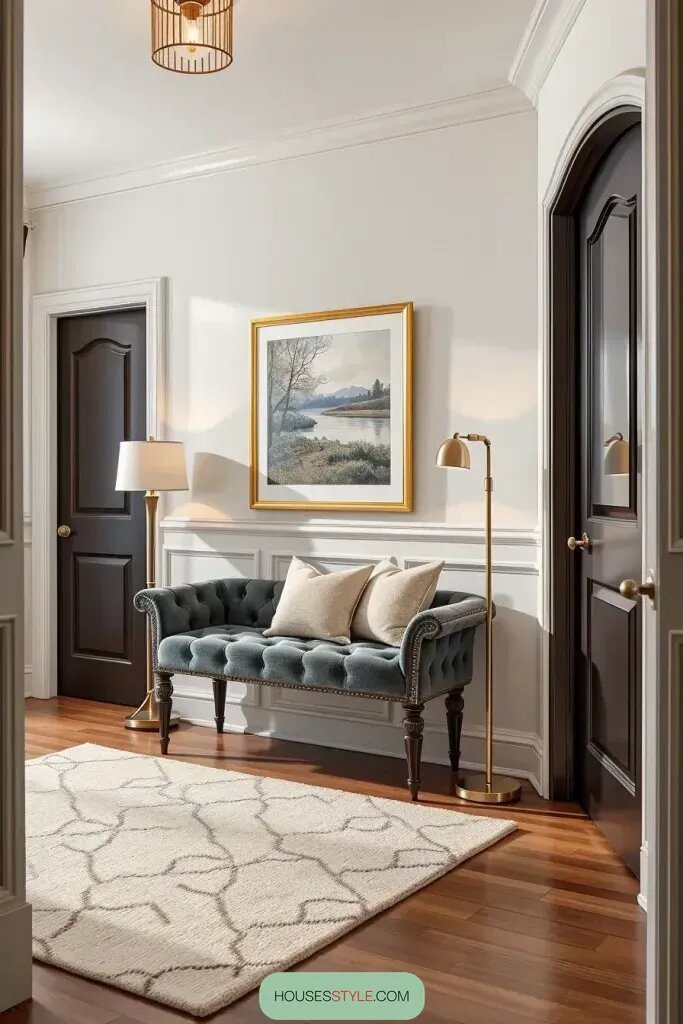 Upholstered Seating for a Stylish Entryway - photo 2