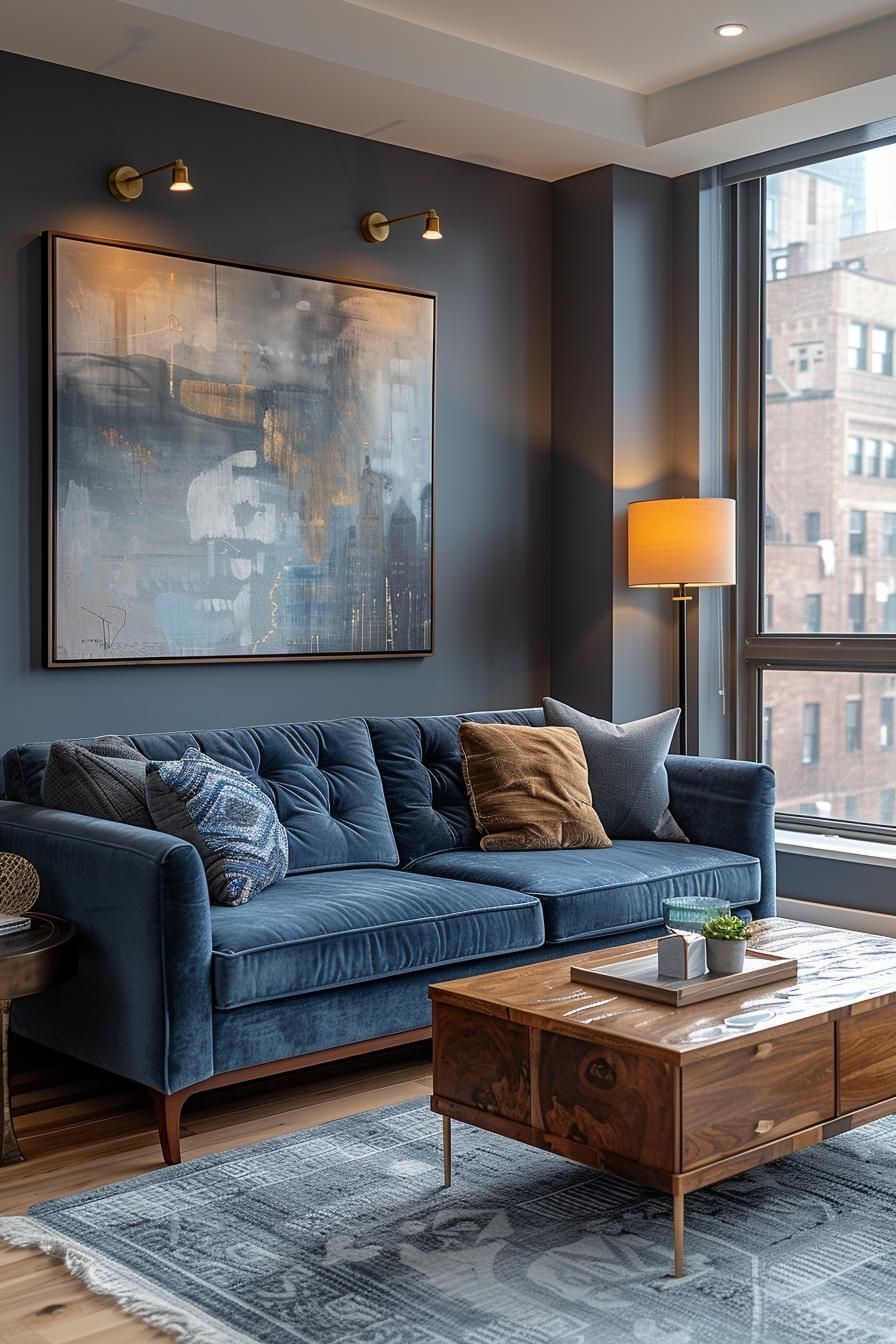 14. Statement Wall Art for a Chic Look