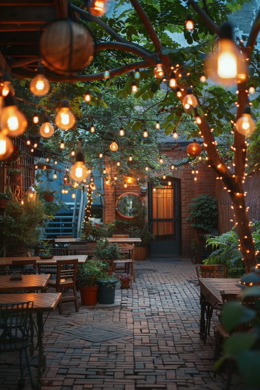 9. Enchanting Tree Branch String Lights