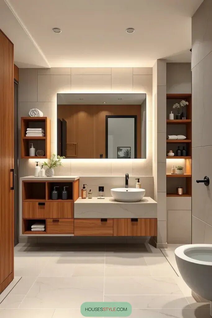 Declutter Your Bathroom for Spa Vibes