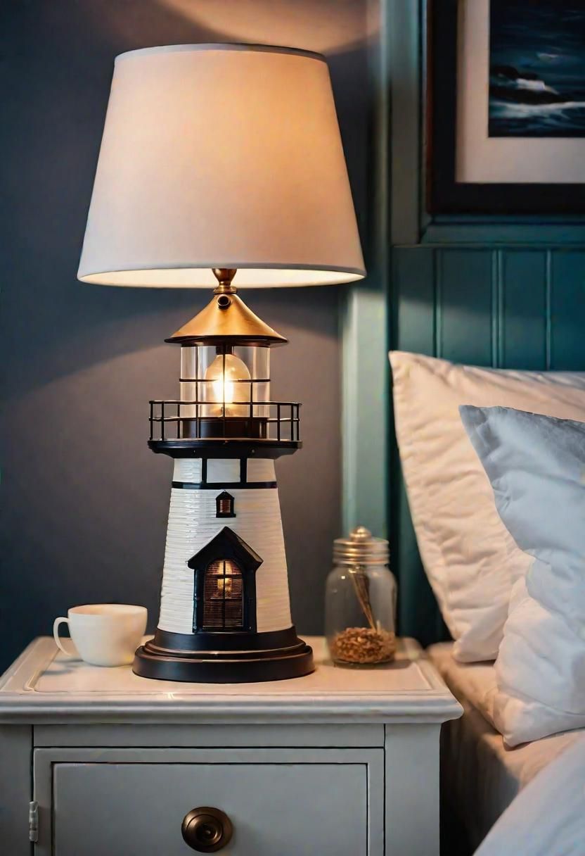 25. Vintage Lighthouse Lamps for Coastal Style