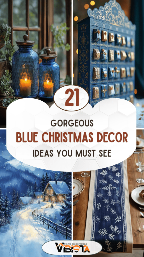 21 Gorgeous Blue Christmas Decor Ideas You Must See