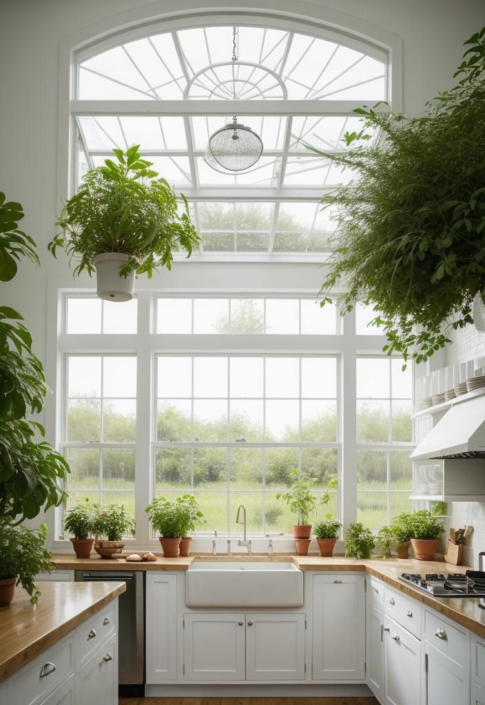 18. Greenhouse Window Cabinet Ideas