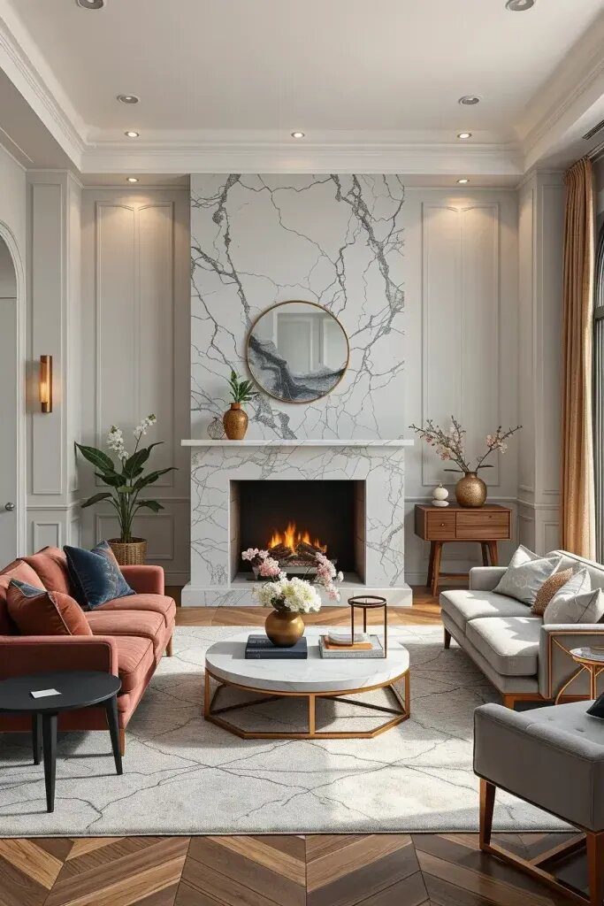5. Marble and Quartz Details for a Classic Touch - photo 2