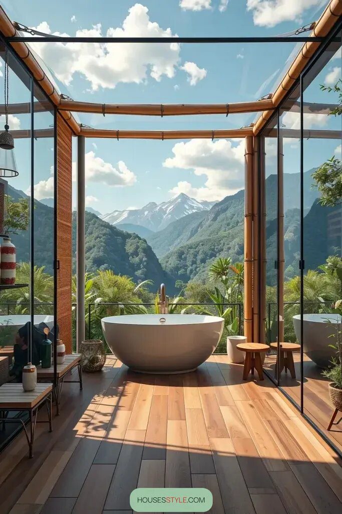 Bringing Mountain Views Into Your Shower Design