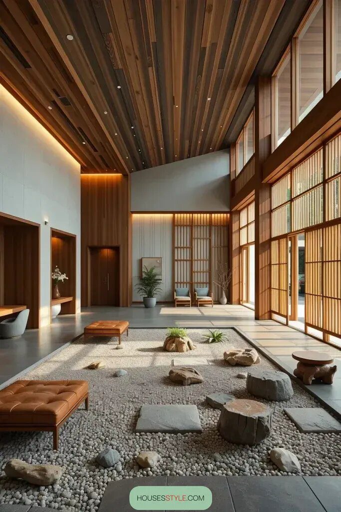 Bringing Zen Calm into Lobby Decor