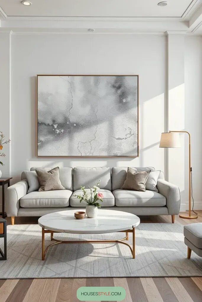 Showcase Bold Large-Scale Textured Canvas Art