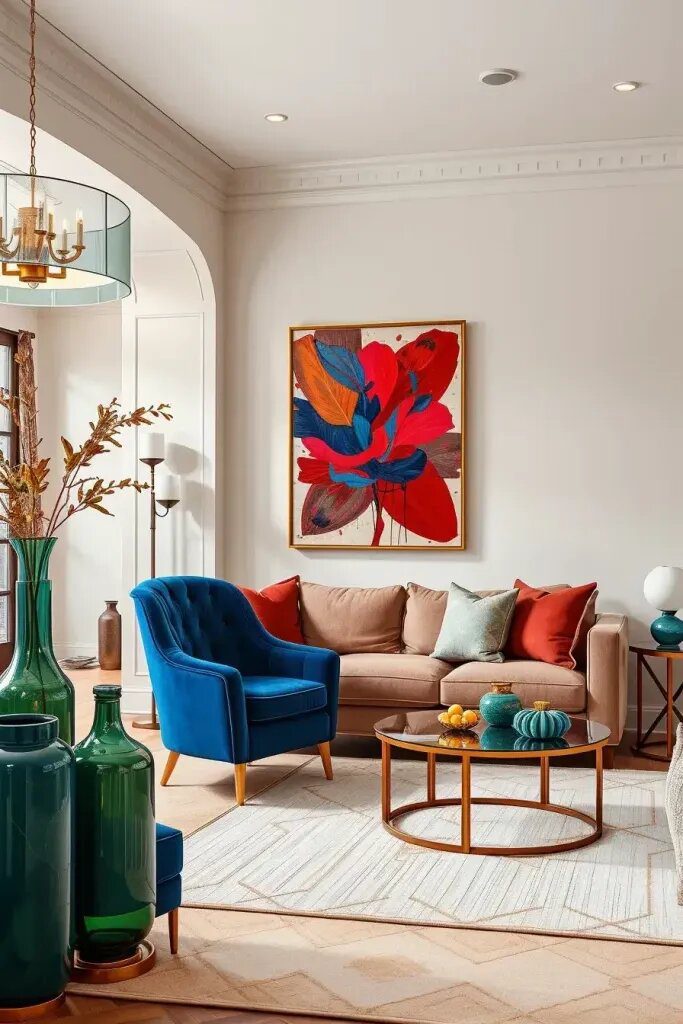 Neutral Palettes With Bold Pops of Color - photo 2