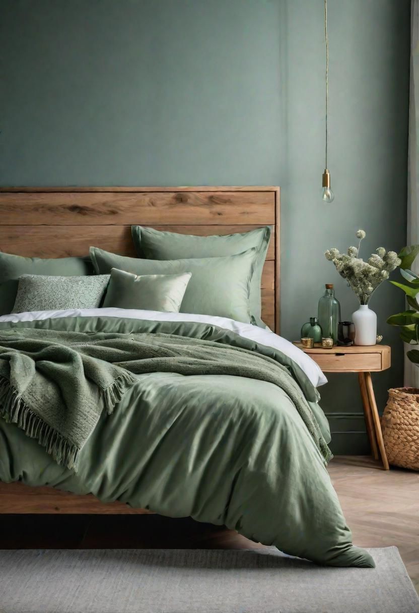 32. Fresh Sage Green Accents for the Home