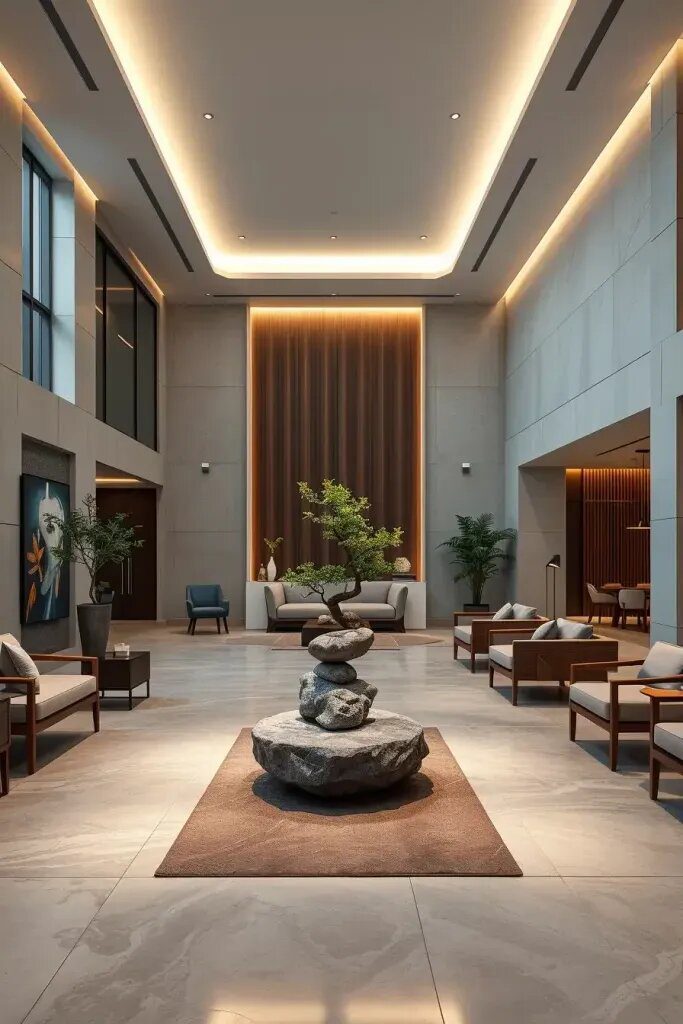 How Minimalism Elevates Modern Lobby Design - photo 2