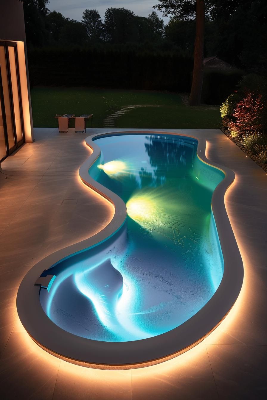 7. Innovative LED Abstract Poolyards - photo 3