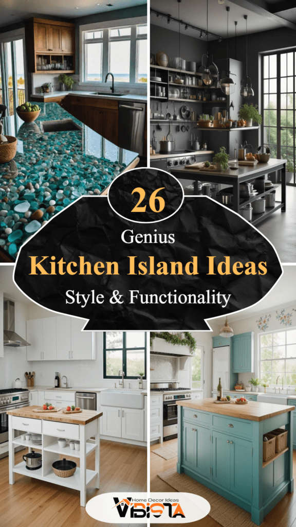 26 Genius Kitchen Island Ideas: Style and Functionality