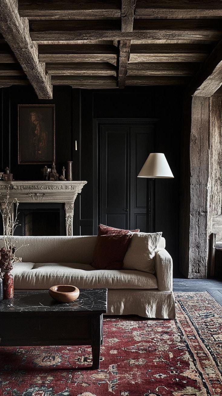 18. Layering Rugs for Moody Farmhouse Style - photo 2