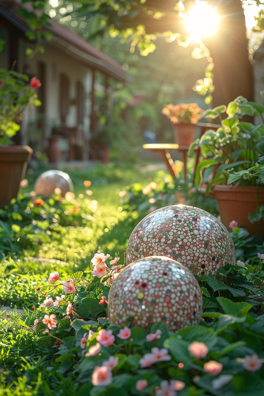 13. DIY Marble Garden Ball Ideas - photo 2