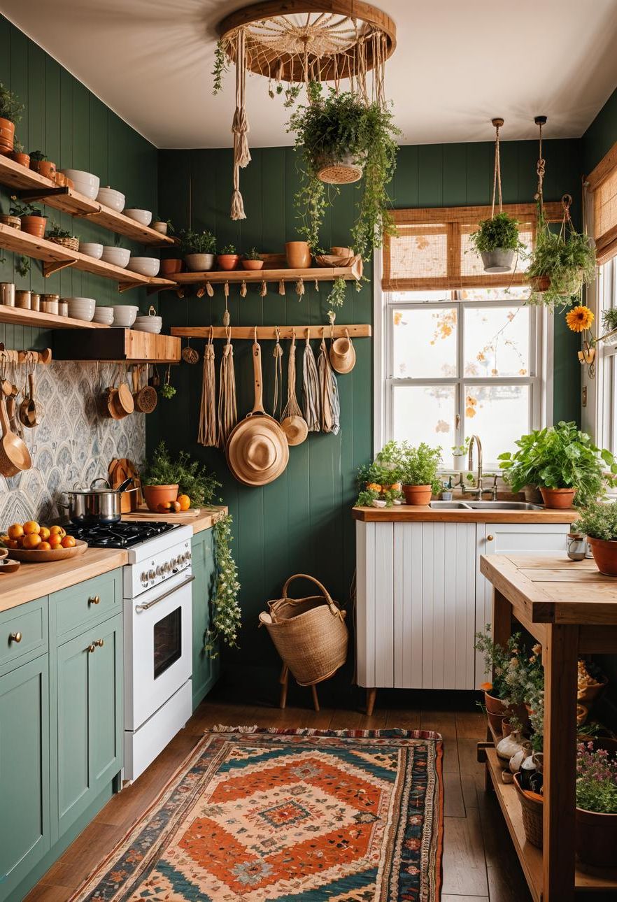 21. Cottagecore Boho Kitchen Fusion - photo 2