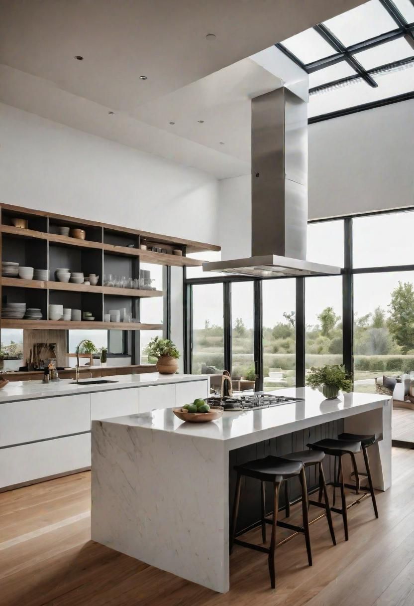 8. Blending Kitchen and Living Areas