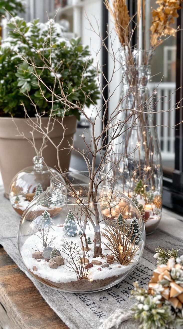 13. Bare Branch Terrariums for a Mini Landscape - photo 3