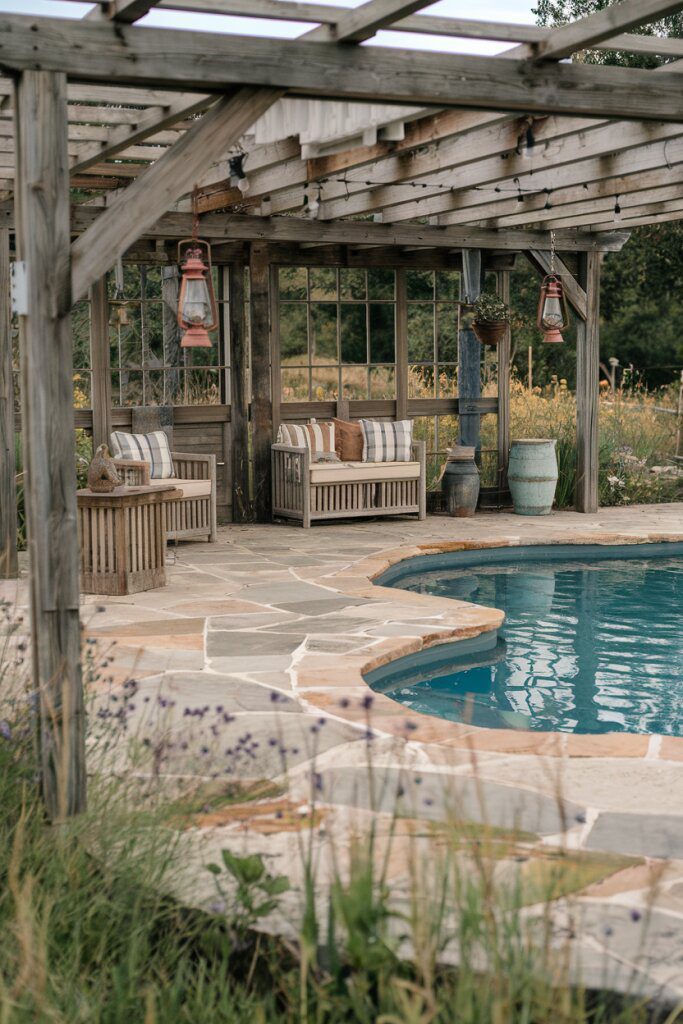 7. Rustic Country Poolside Charm - photo 2