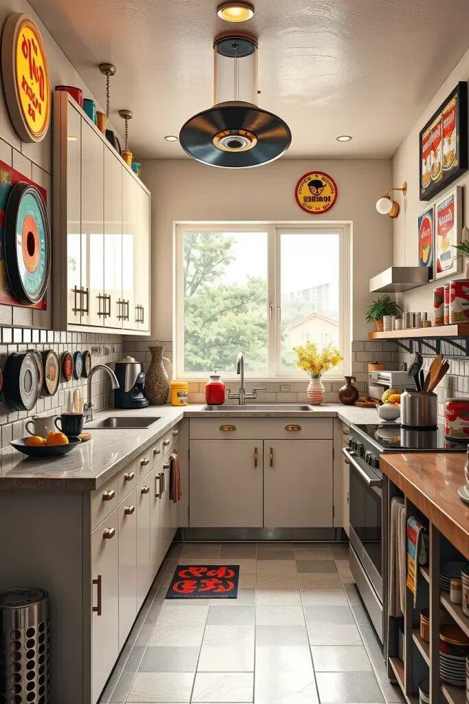 Pop Art Prints as Kitchen Decor