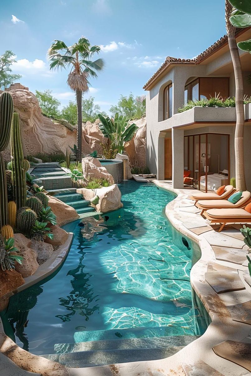 15. Desert-Inspired Pool Design Ideas - photo 3