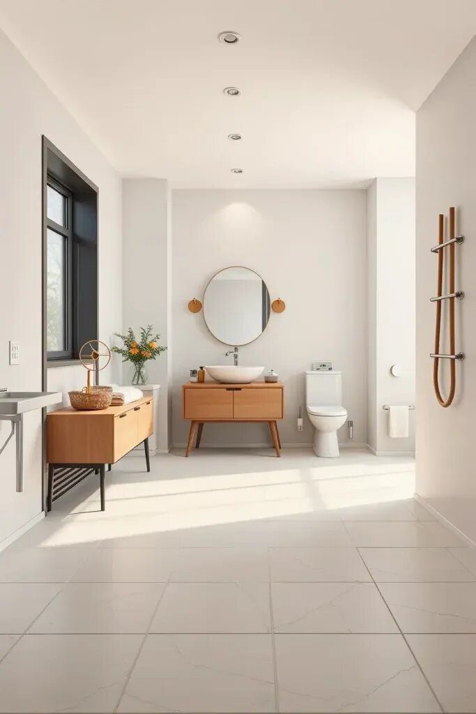Seamless Flooring For A Light, Airy Feel