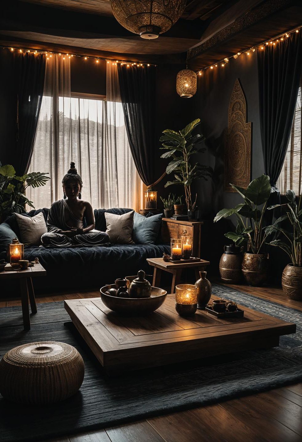 19. Zen-Style Boho Living Room - photo 2