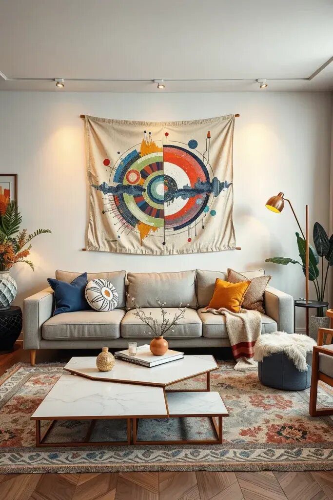 17. Backlight Modern Tapestries for Extra Glow - photo 2