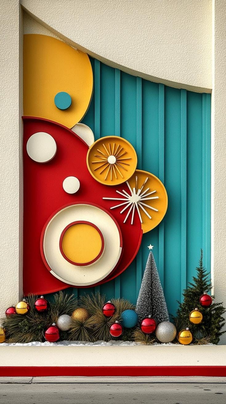14. Retro motel signage with circular details - photo 2