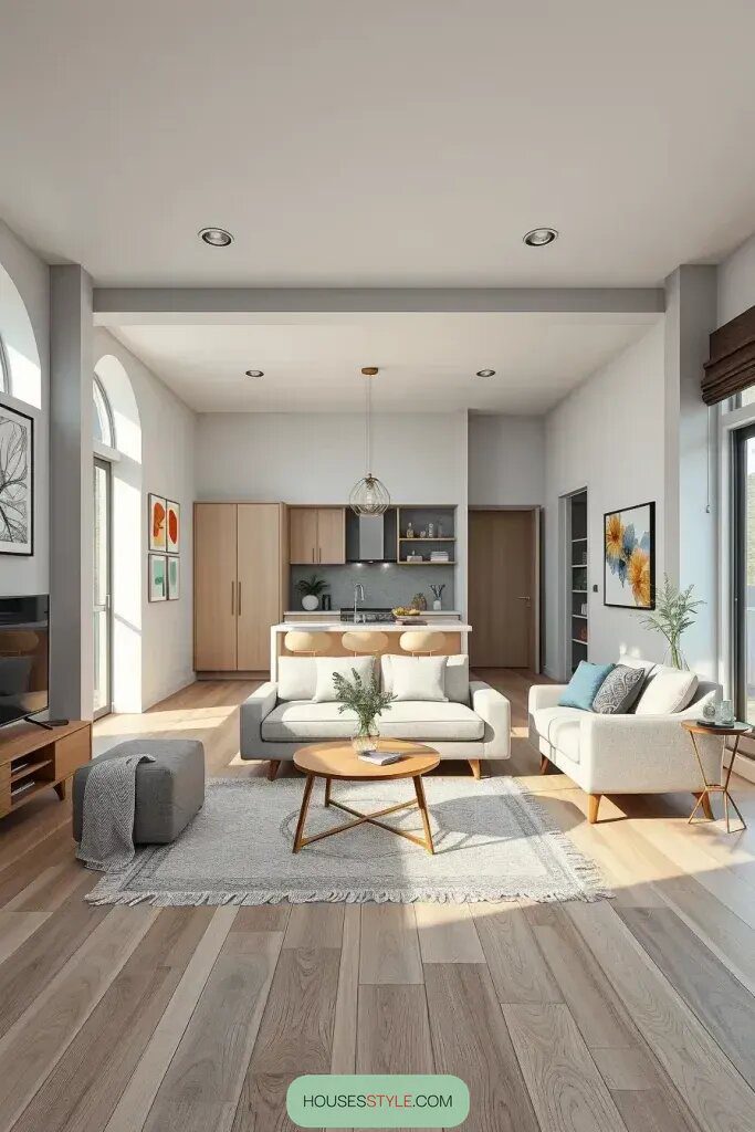 Open Concept Layouts To Widen A Small Living Space - photo 2