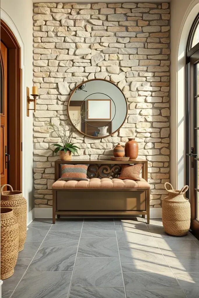 Mixed Materials for Textural Contrast