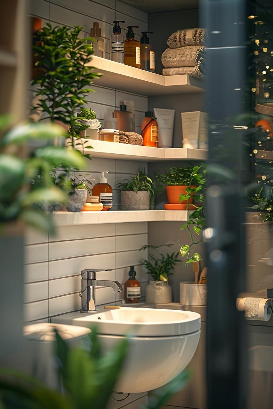 5. Floating Corner Shelves - photo 2