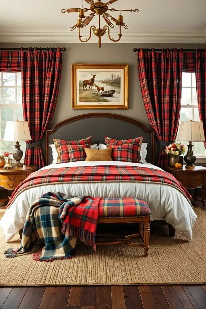 Designing a Tartan-Themed Bedroom Step by Step - photo 2