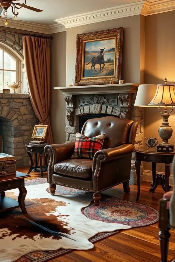 Leather Club Chairs That Add Character