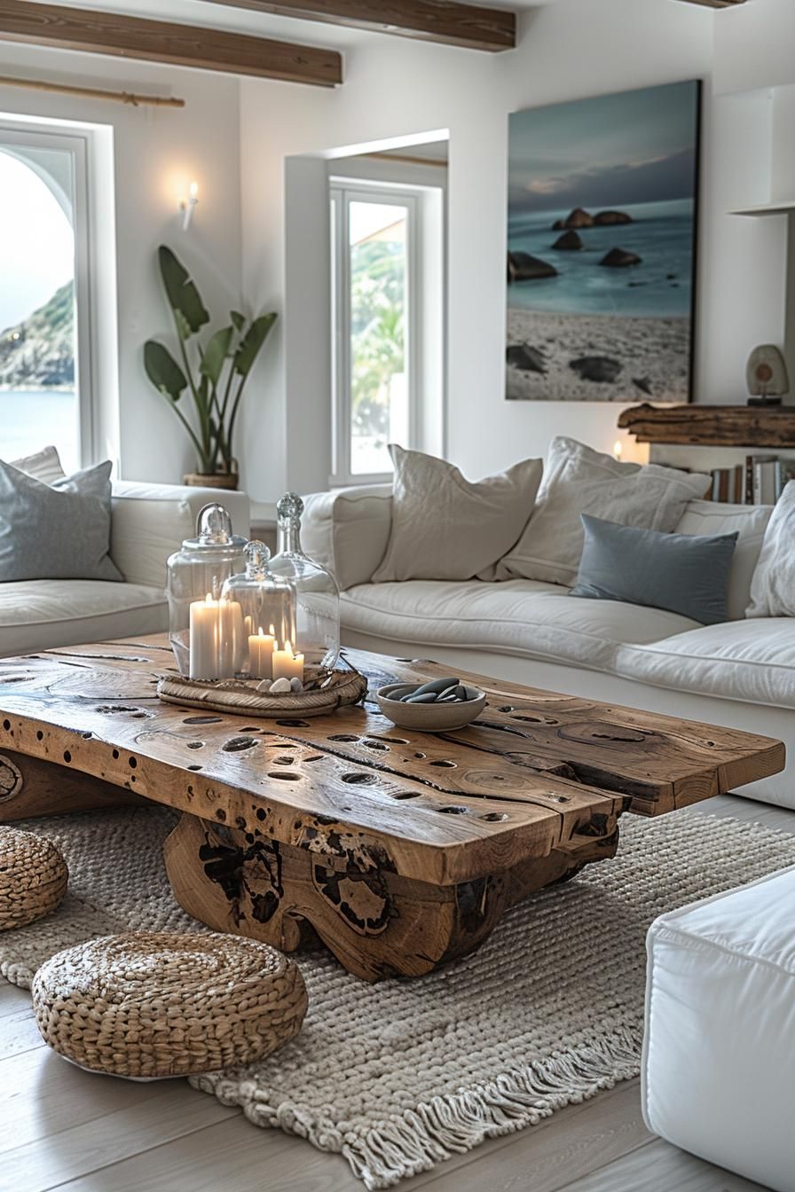 8. Chic Coastal Coffee Table Styles - photo 2