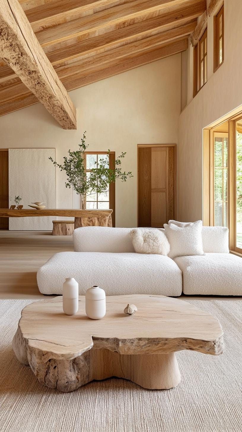 14. Reclaimed Wood and Soft Upholstery Combinations - photo 3