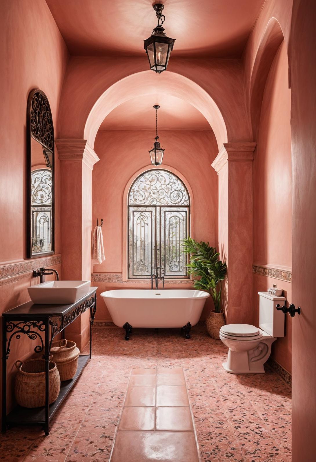 15. Why Pink Terra Cotta Tiles Work