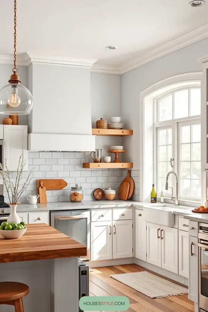 Open Shelving for an Airy Kitchen Feel - photo 2