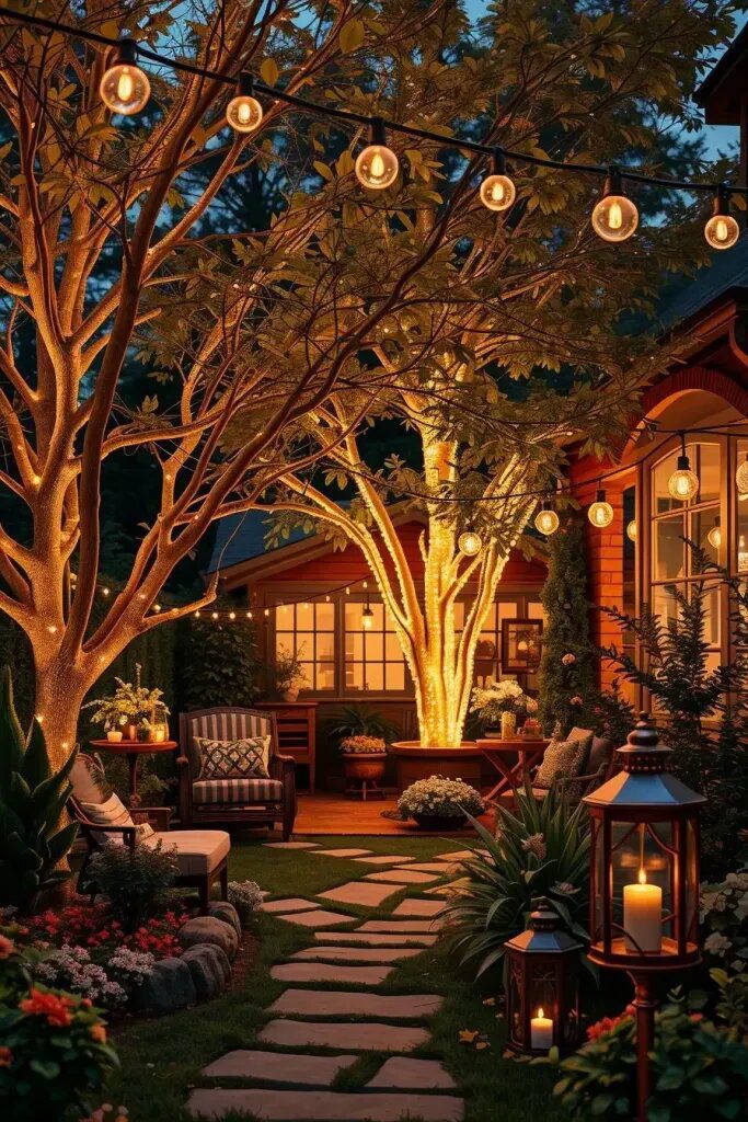 Evening Garden Lighting That Feels Magical