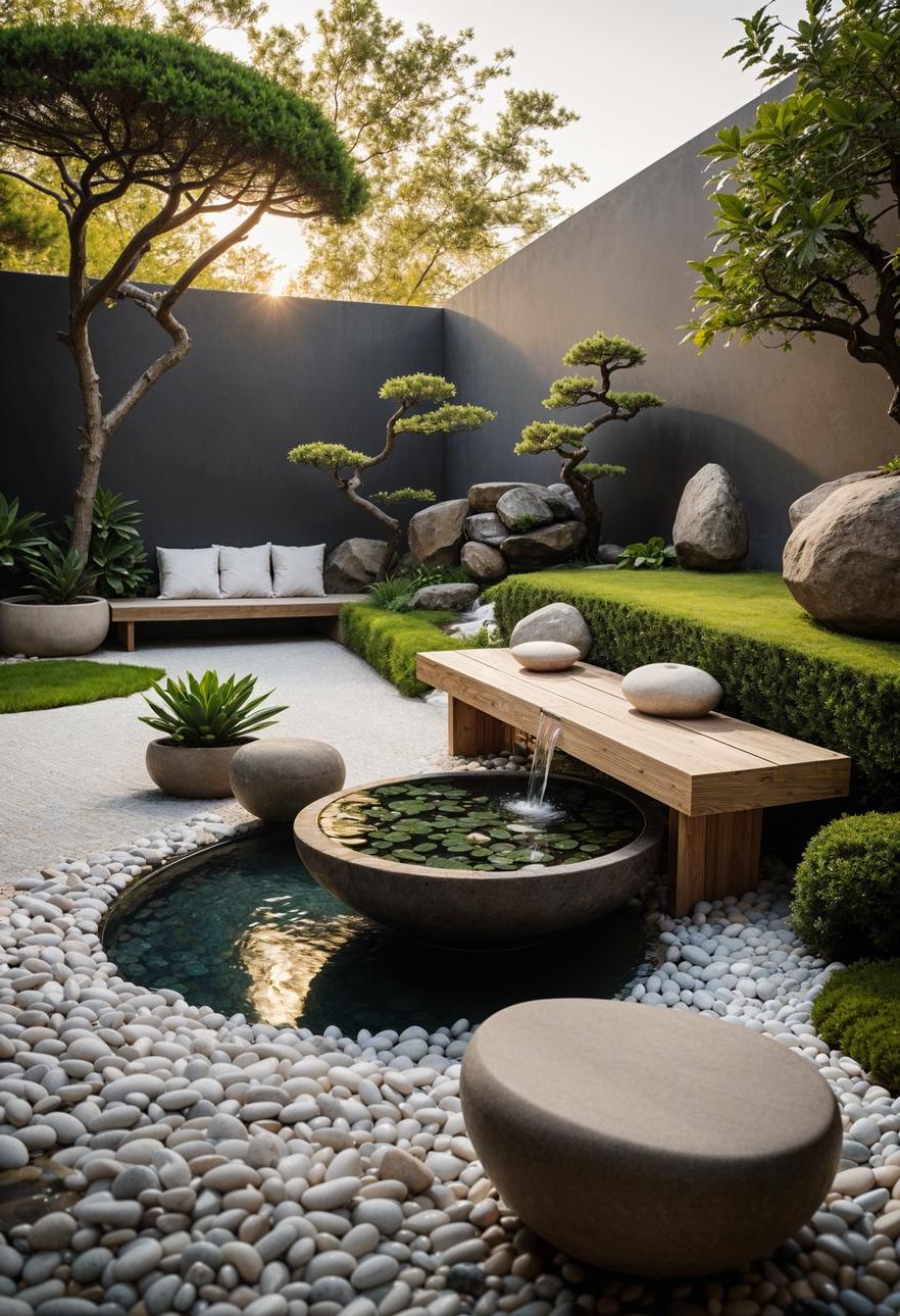 16. Zen Garden Retreat Essentials