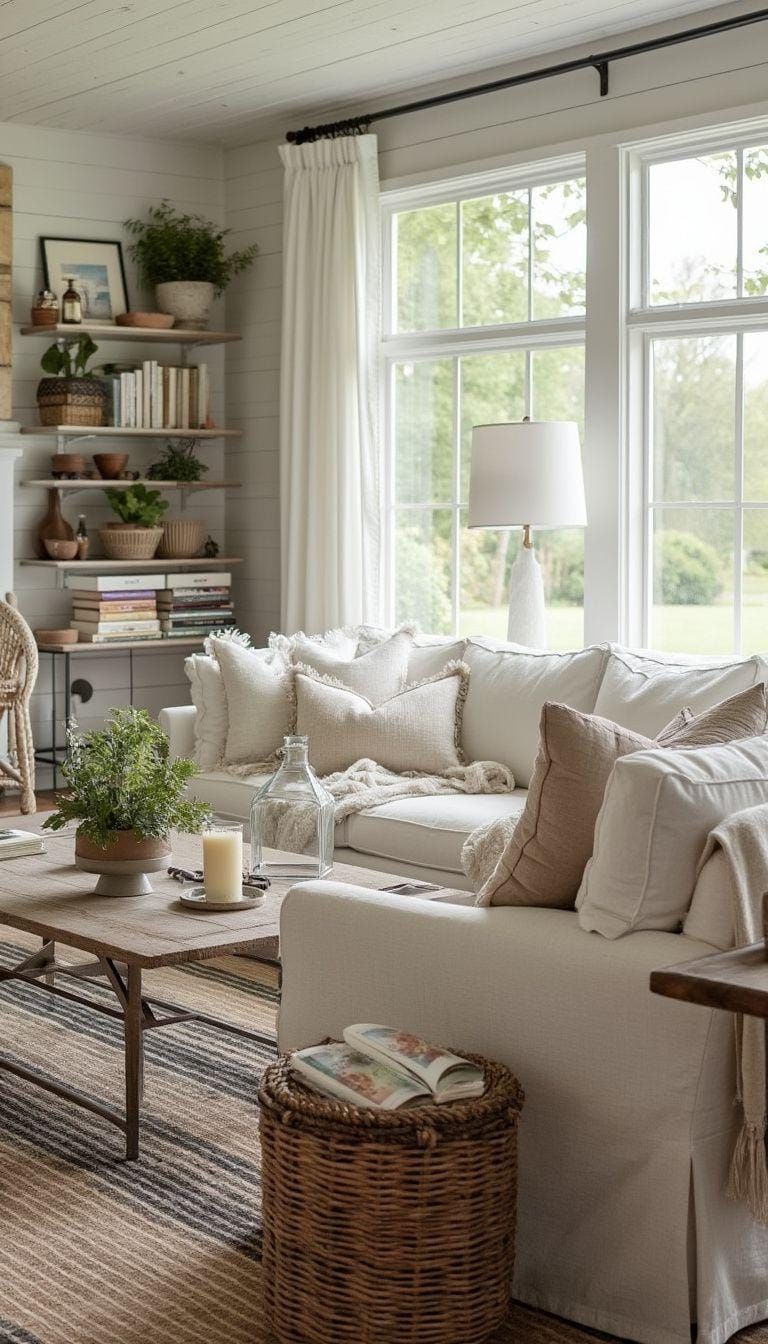 13. Soft Linen Upholstery for an Earthy Feel - photo 3