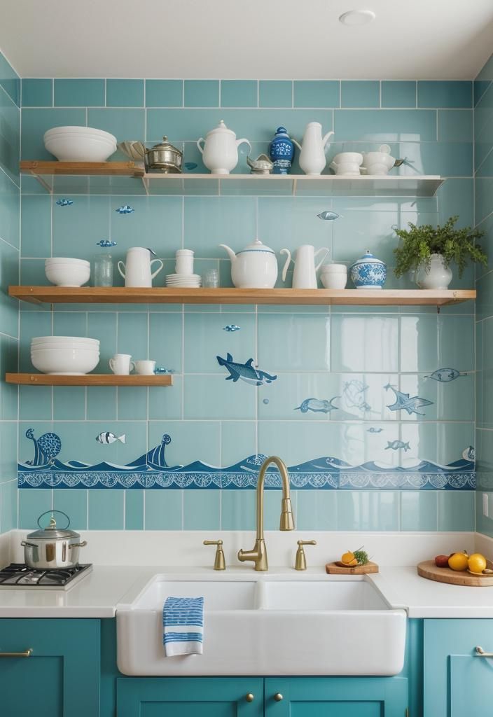 12. Nautical Backsplash Design Ideas